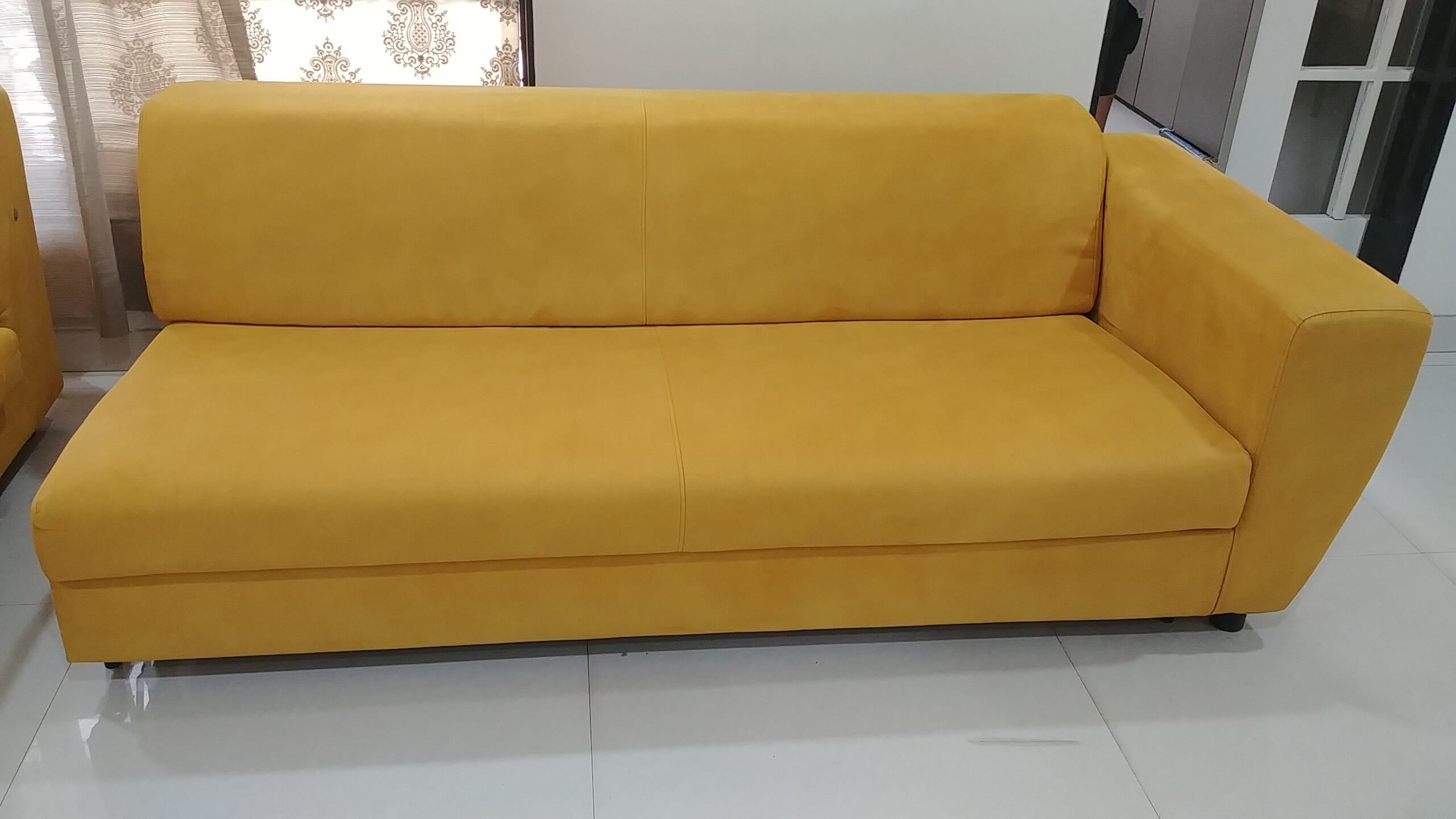 02 Fabric sofa After cleaning.